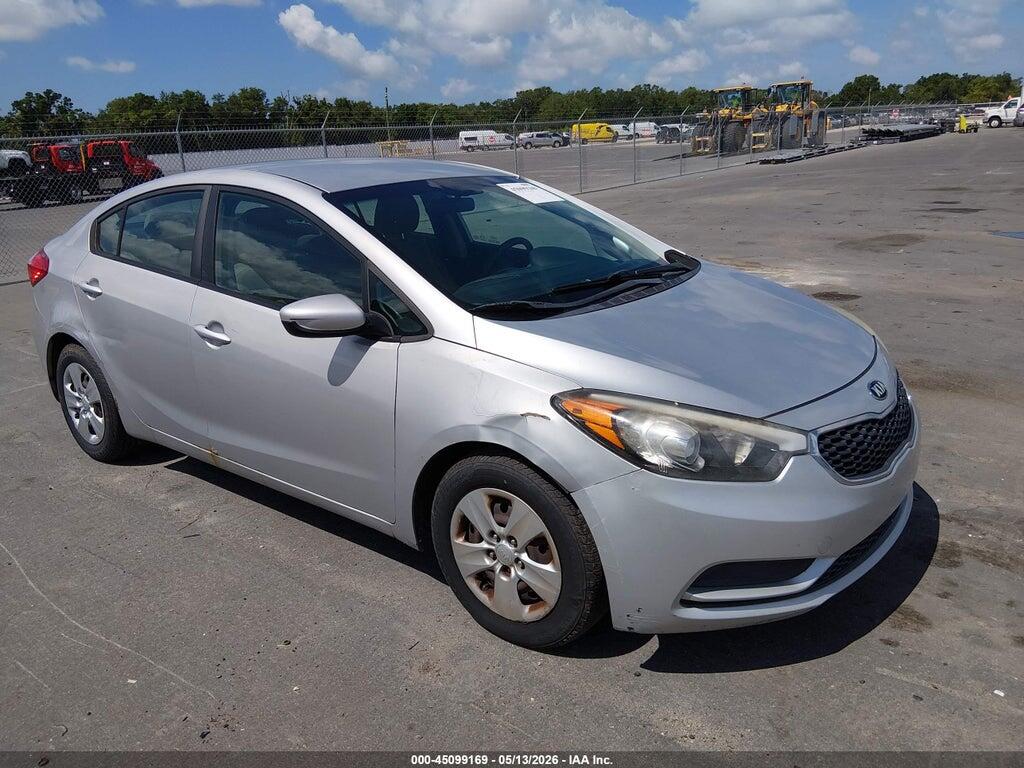 KNAFK4A66G5524911 2016 KIA FORTE photo no. 1