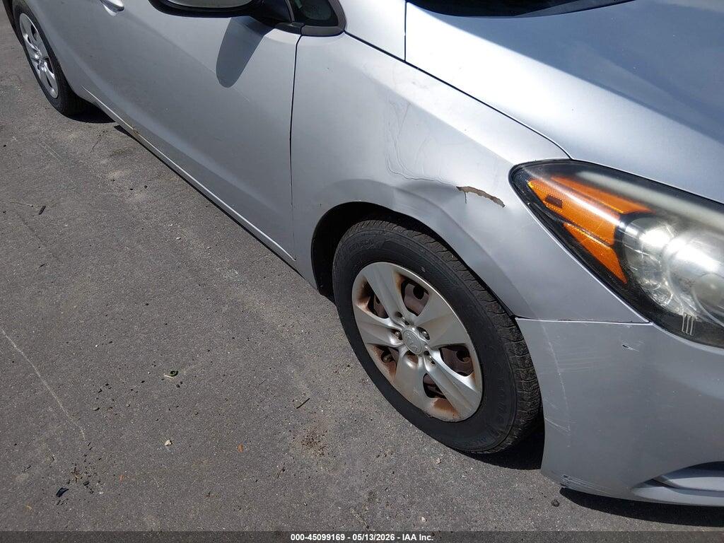 KNAFK4A66G5524911 2016 KIA FORTE photo no. 12