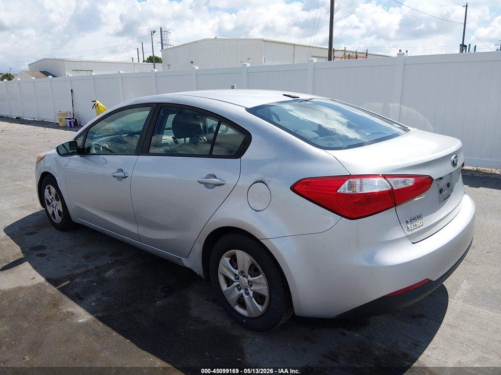 KNAFK4A66G5524911 2016 KIA FORTE photo no. 3