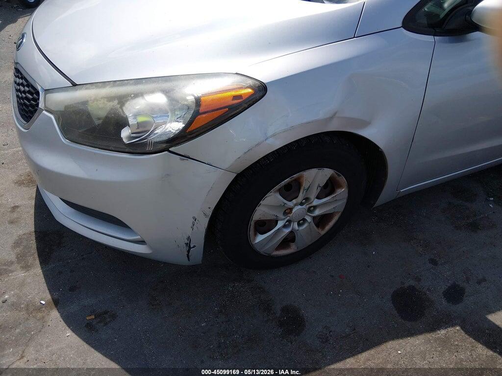 KNAFK4A66G5524911 2016 KIA FORTE photo no. 6