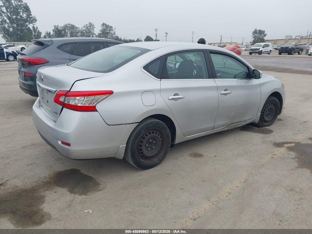 3N1AB7AP0EL678375 2014 NISSAN SENTRA photo no. 4