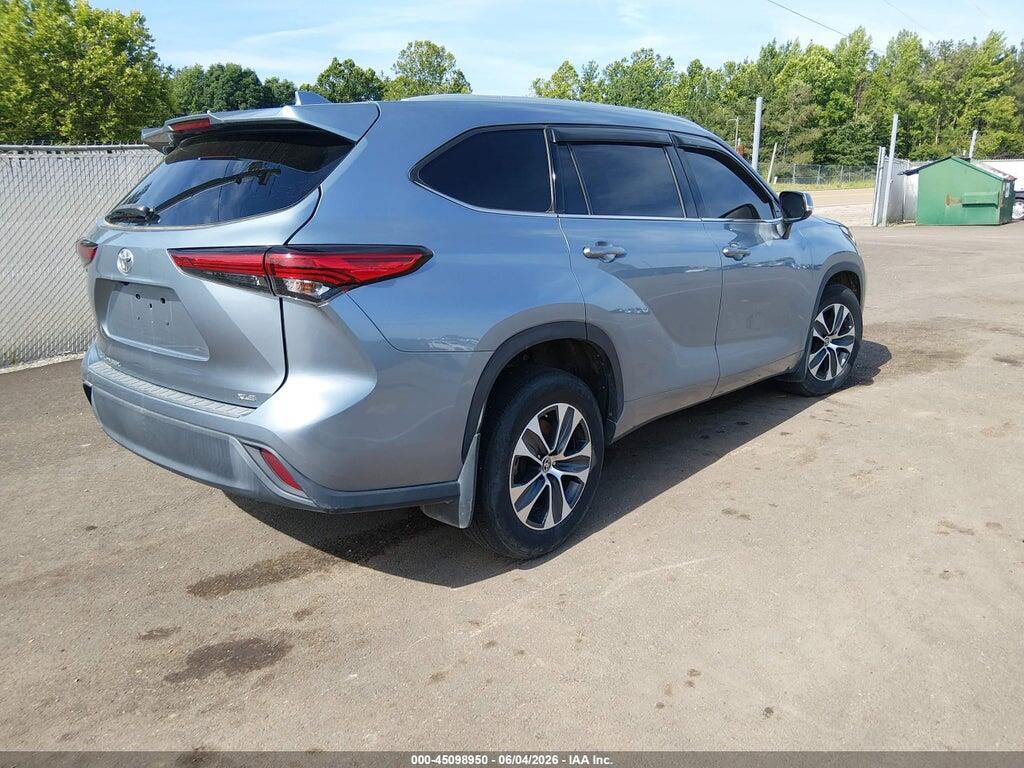 5TDGZRAH7NS091978 2022 TOYOTA HIGHLANDER photo no. 4