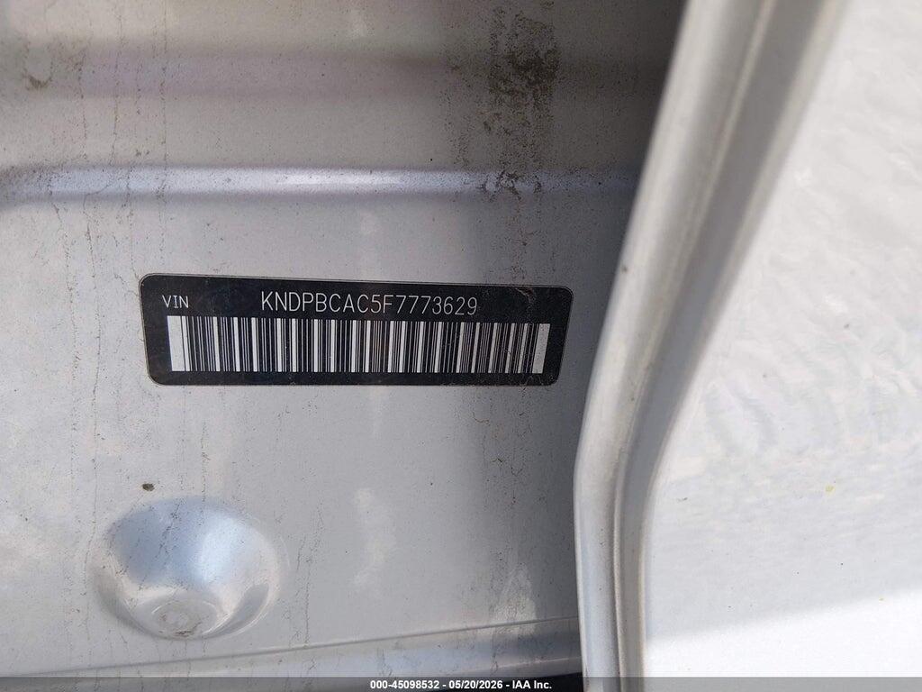 KNDPBCAC5F7773629 2015 KIA SPORTAGE photo no. 9
