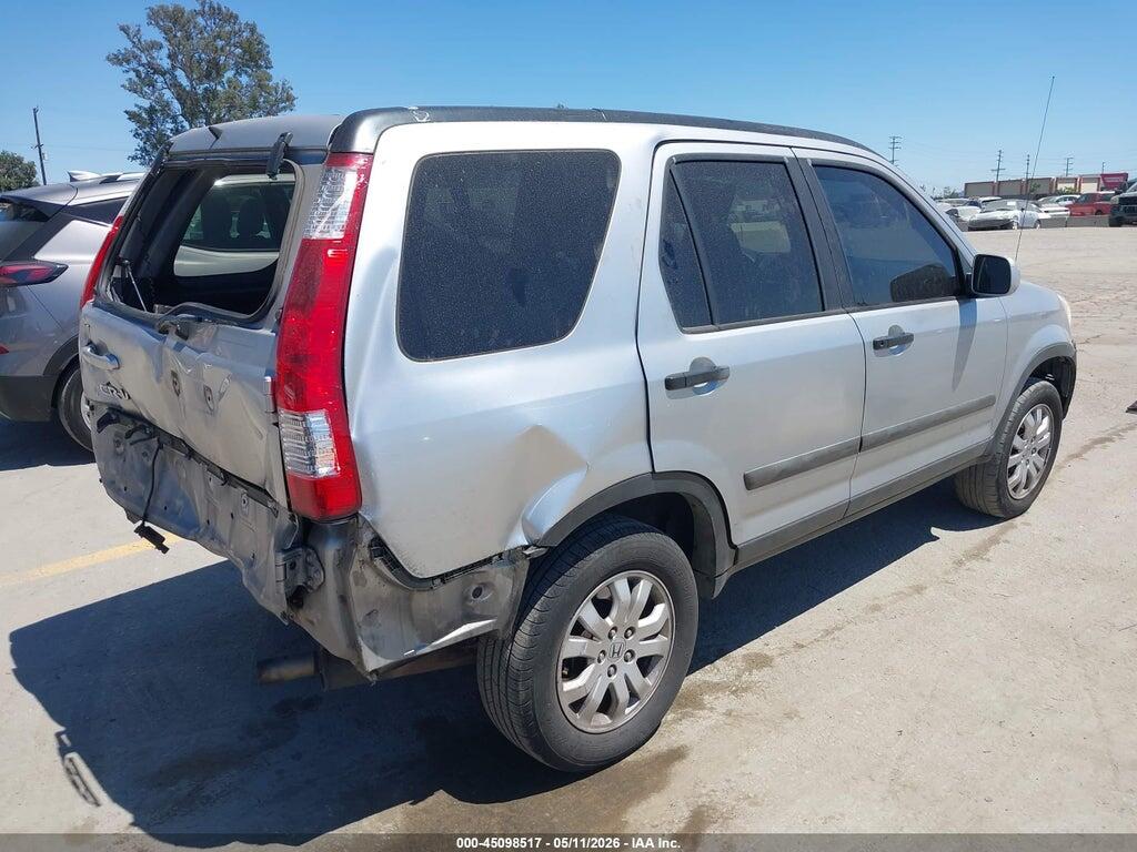 JHLRD68816C014816 2006 HONDA CR-V photo no. 4