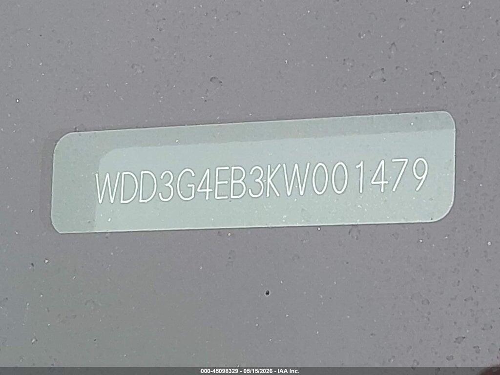 WDD3G4EB3KW001479 2019 MERCEDES-BENZ A 220 photo no. 9