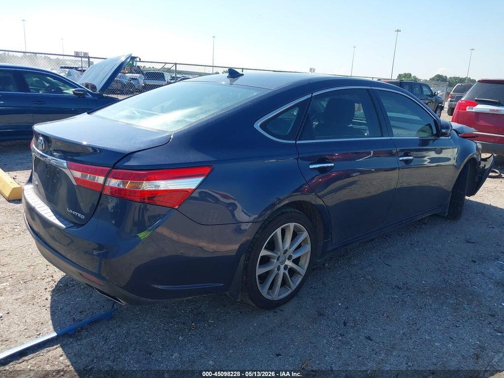 4T1BK1EB8EU085720 2014 TOYOTA AVALON photo no. 4