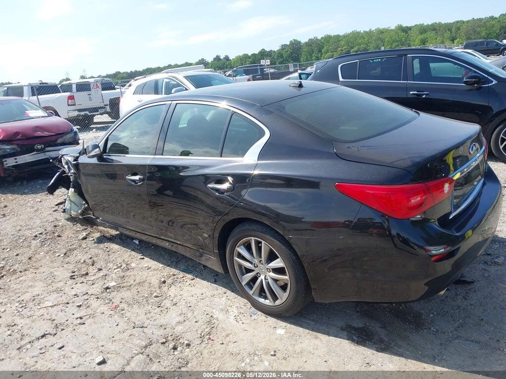 JN1BV7AP5EM691205 2014 INFINITI Q50 photo no. 3