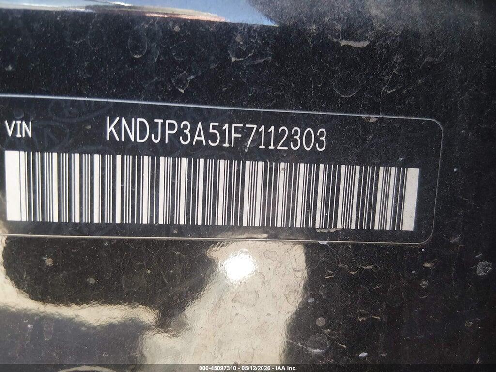 KNDJP3A51F7112303 2015 KIA SOUL photo no. 9