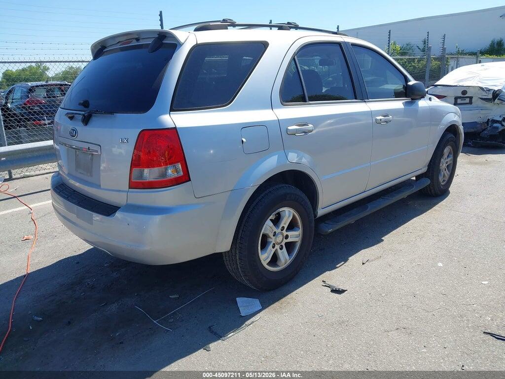 KNDJD733X65633544 2006 KIA SORENTO photo no. 4