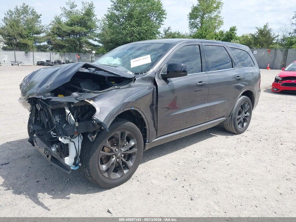 1C4RDJAG6MC697384 2021 DODGE DURANGO photo no. 2