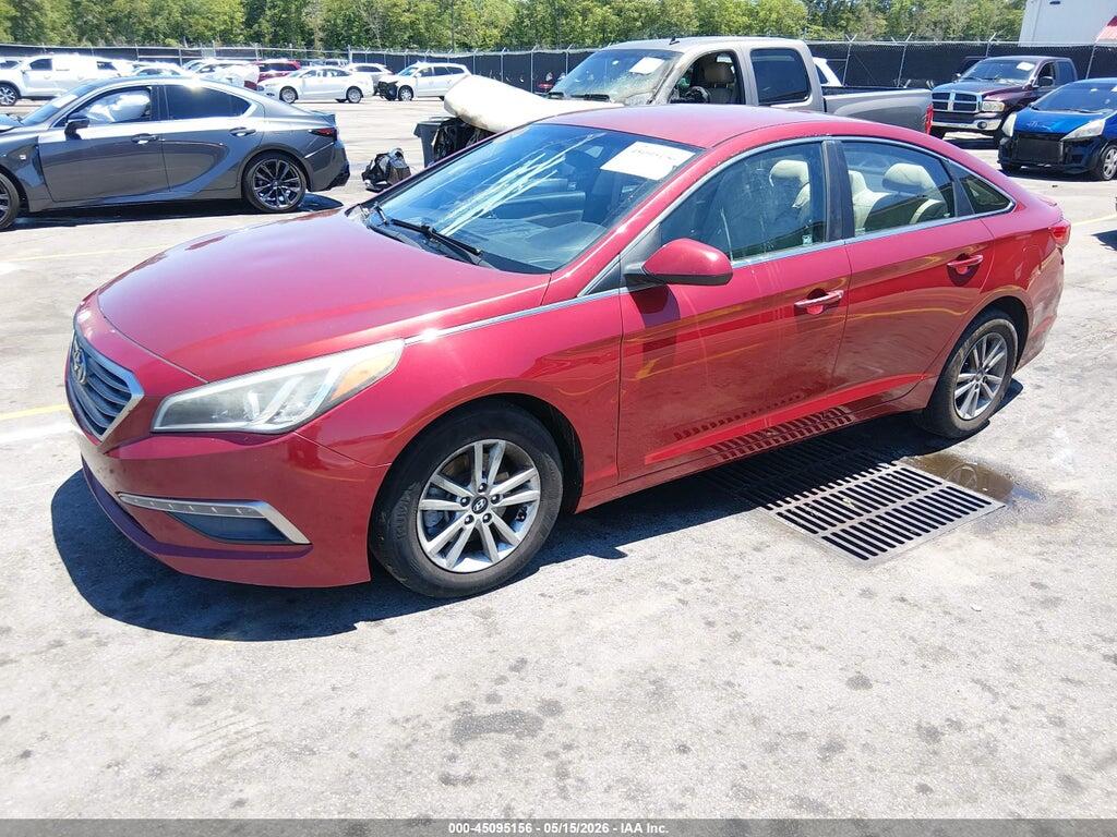 5NPE24AF9FH045704 2015 HYUNDAI SONATA photo no. 2