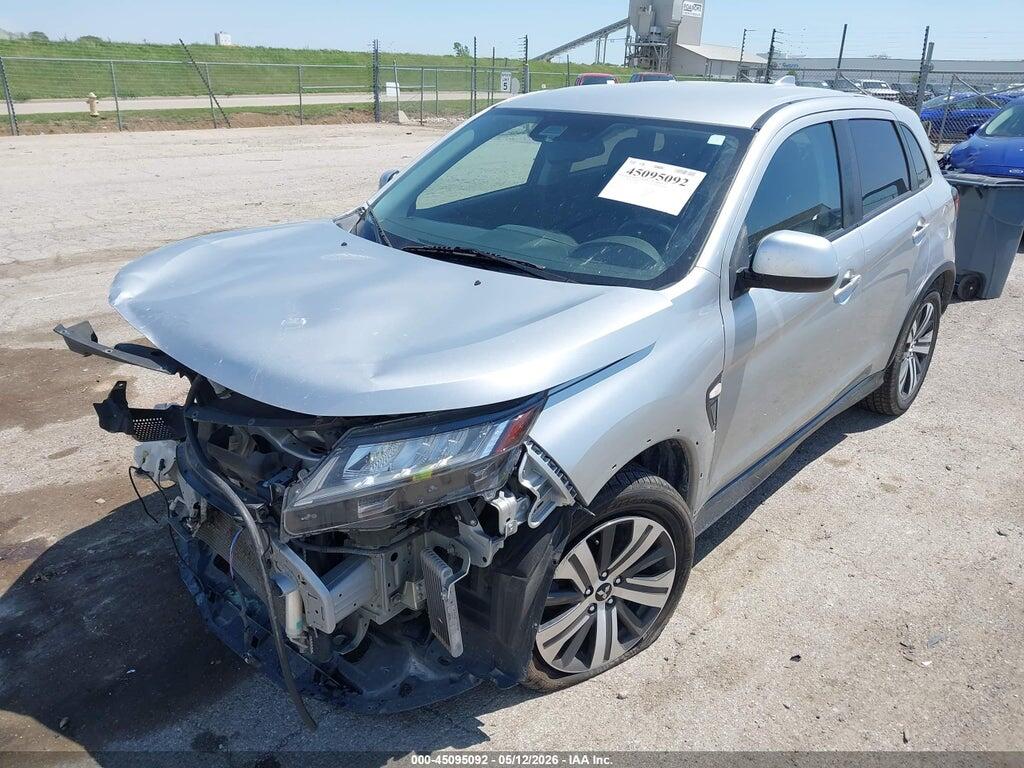 JA4ARUAU2MU034288 2021 MITSUBISHI OUTLANDER SPORT photo no. 2