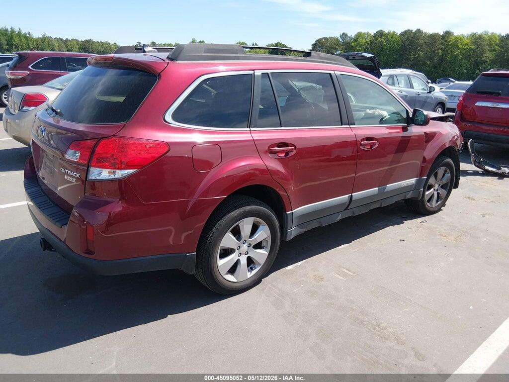 4S4BRBKC7B3329017 2011 SUBARU OUTBACK photo no. 4