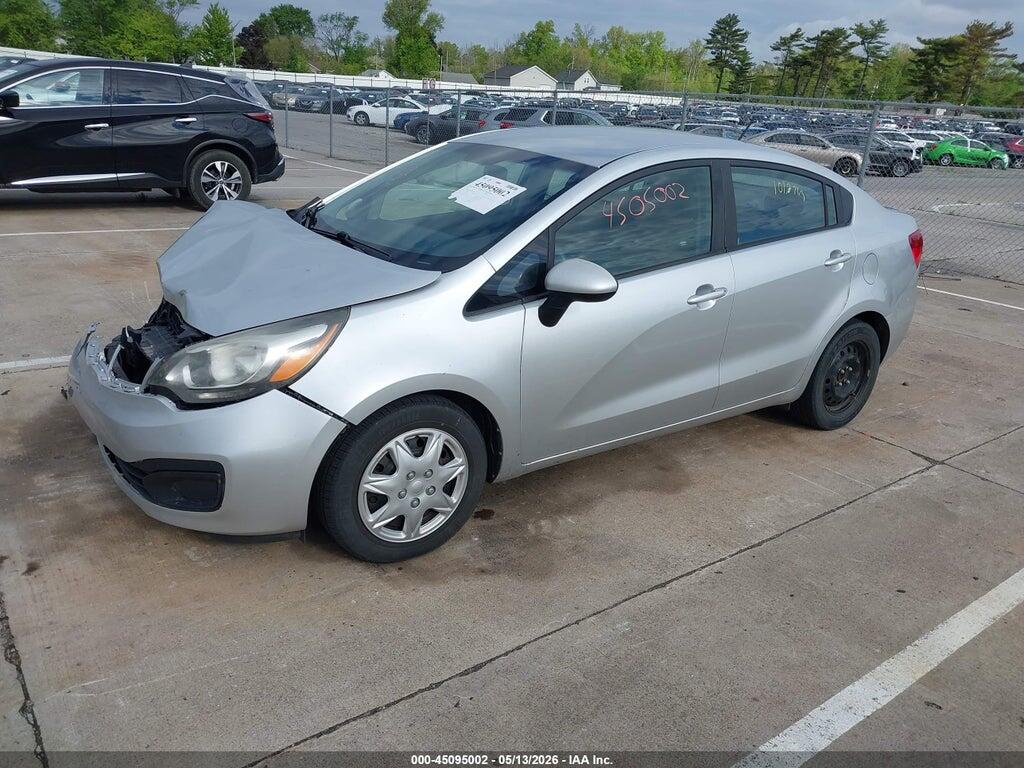 KNADN4A30F6465934 2015 KIA RIO photo no. 2