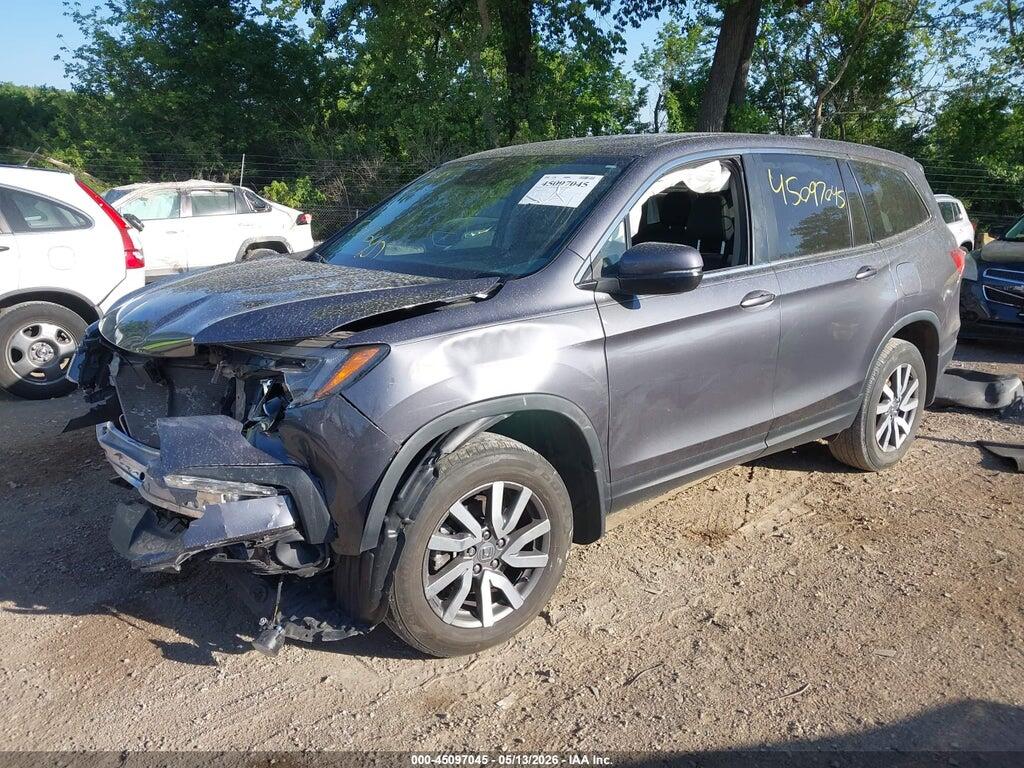 5FNYF6H59MB094858 2021 HONDA PILOT photo no. 2