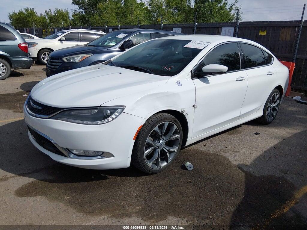 1C3CCCEG8FN563373 2015 CHRYSLER 200 photo no. 2