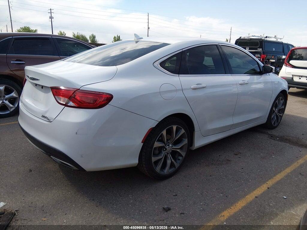 1C3CCCEG8FN563373 2015 CHRYSLER 200 photo no. 4