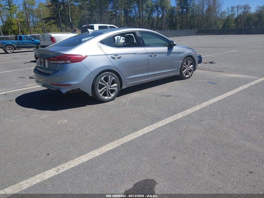 5NPD84LF5HH001063 2017 HYUNDAI ELANTRA photo no. 4