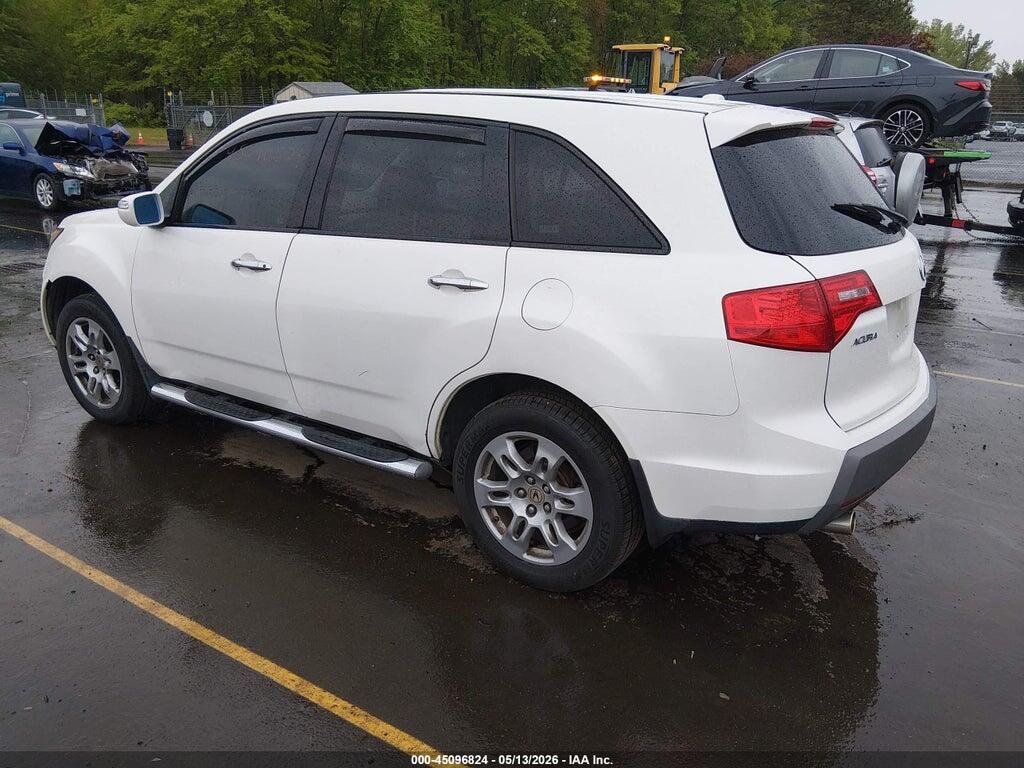 2HNYD28229H524892 2009 ACURA MDX photo no. 3