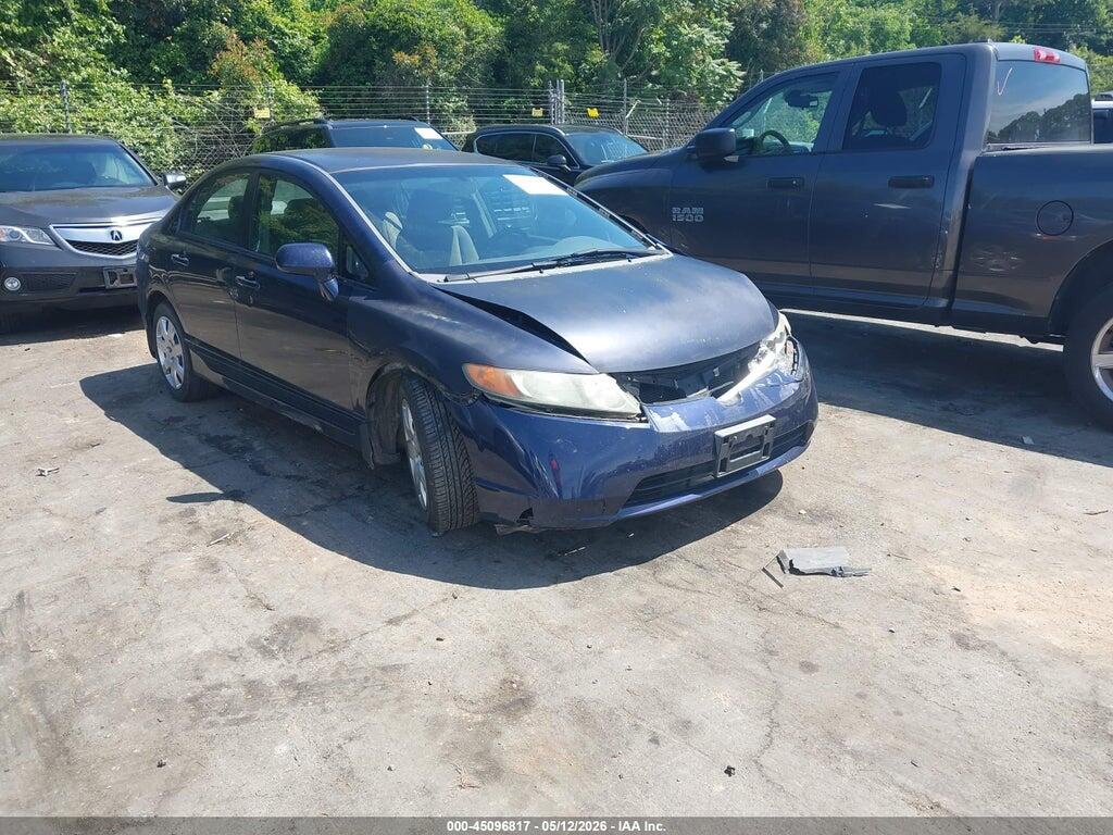 1HGFA16577L080374 2007 HONDA CIVIC photo no. 1