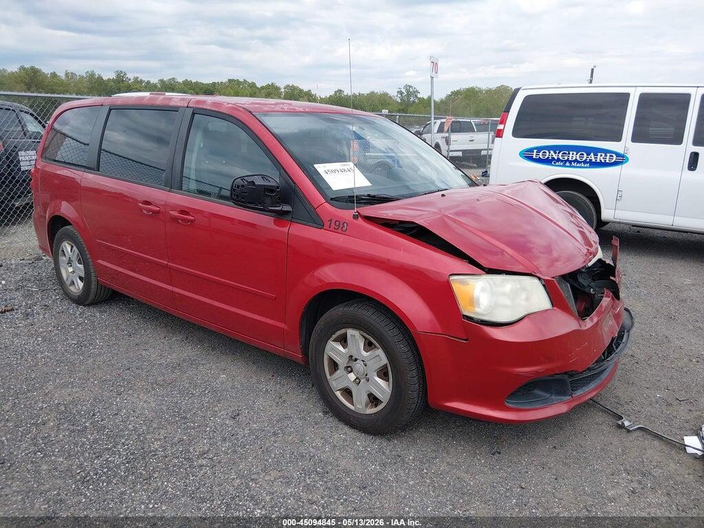 2C4RDGBG2CR228493 2012 DODGE GRAND CARAVAN photo no. 1