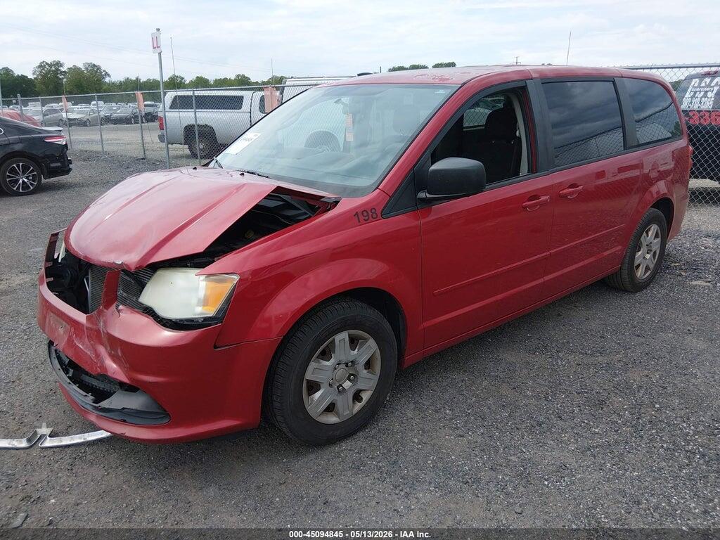 2C4RDGBG2CR228493 2012 DODGE GRAND CARAVAN photo no. 2