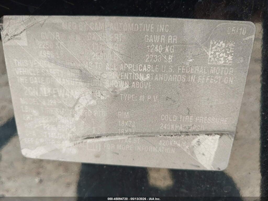 2CNALFEW4A6371405 2010 CHEVROLET EQUINOX photo no. 12