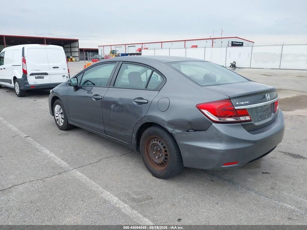 2HGFB2F57DH523263 2013 HONDA CIVIC photo no. 3