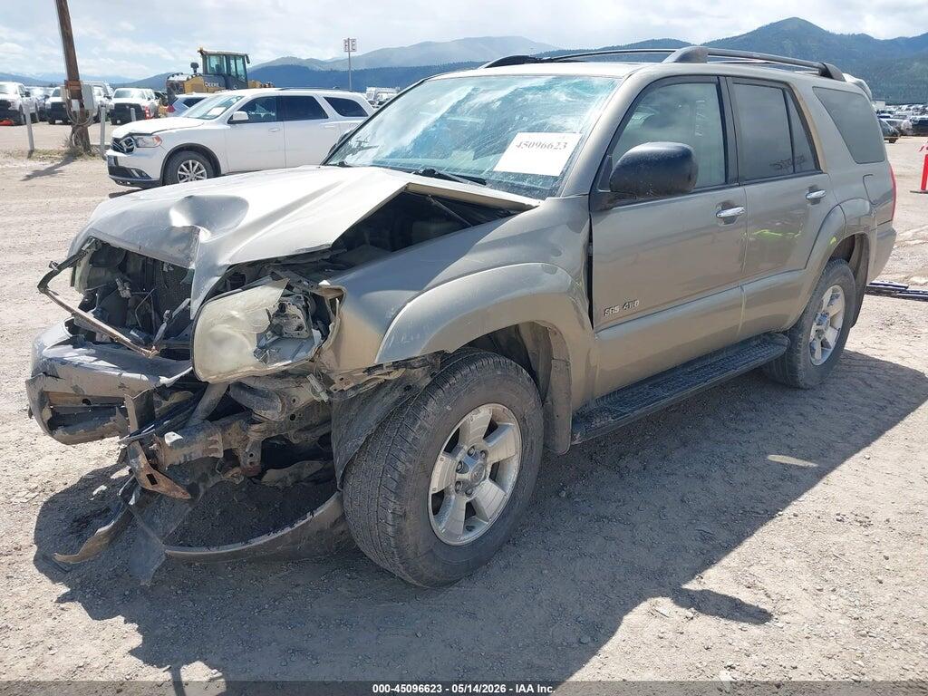 JTEBU14R770127619 2007 TOYOTA 4RUNNER photo no. 2