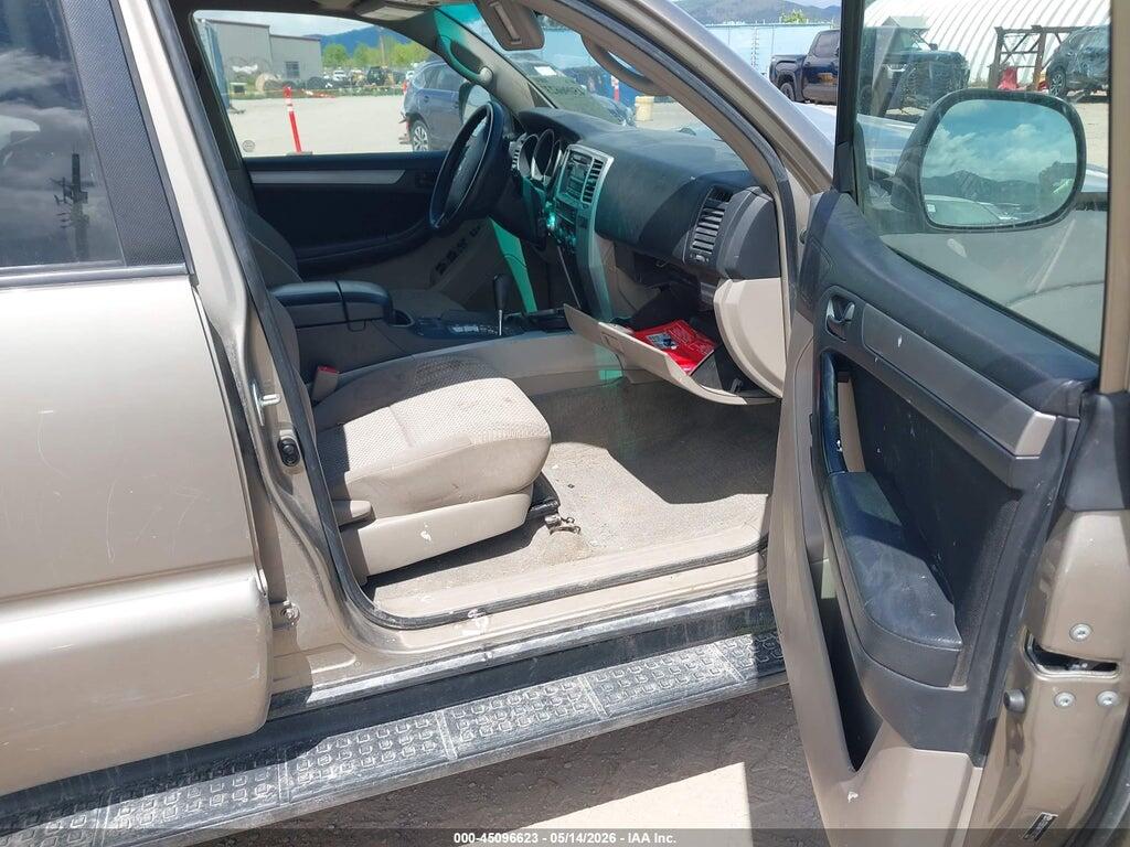JTEBU14R770127619 2007 TOYOTA 4RUNNER photo no. 5