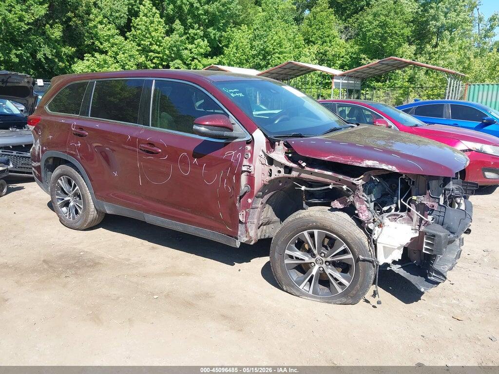 5TDZARFH9KS053169 2019 TOYOTA HIGHLANDER photo no. 1