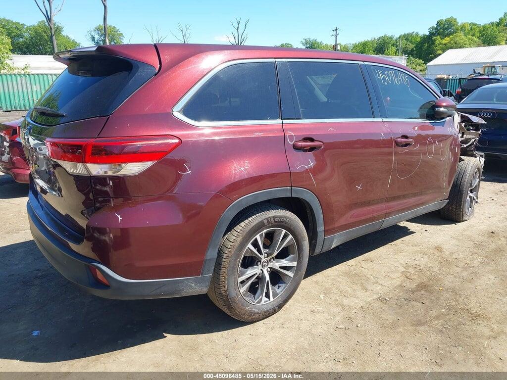 5TDZARFH9KS053169 2019 TOYOTA HIGHLANDER photo no. 4