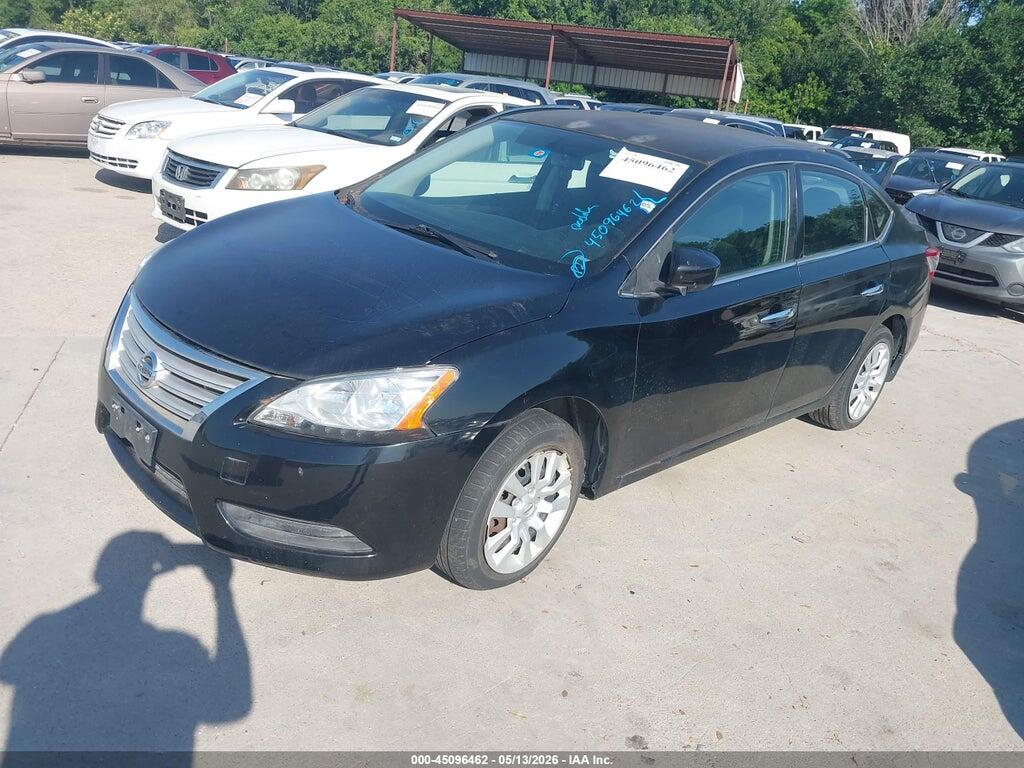 3N1AB7AP8FY376935 2015 NISSAN SENTRA photo no. 2