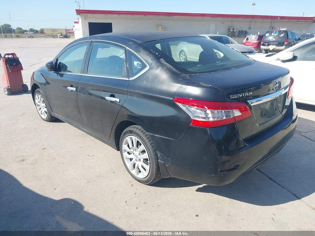 3N1AB7AP8FY376935 2015 NISSAN SENTRA photo no. 3