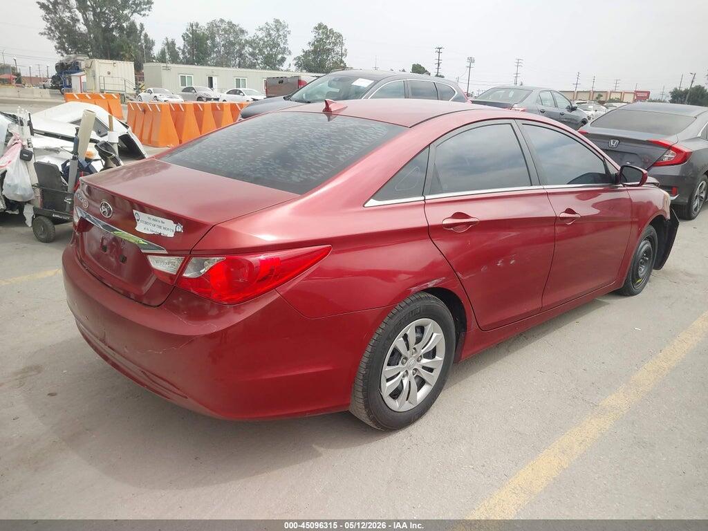 5NPEB4AC9CH412649 2012 HYUNDAI SONATA photo no. 4