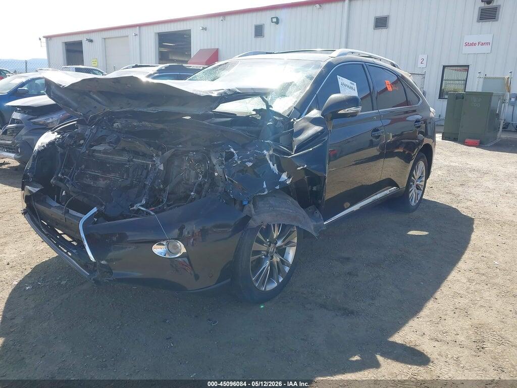 JTJBC1BA4D2450642 2013 LEXUS RX 450H photo no. 2