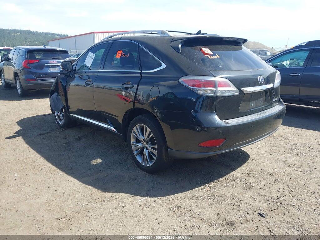 JTJBC1BA4D2450642 2013 LEXUS RX 450H photo no. 3