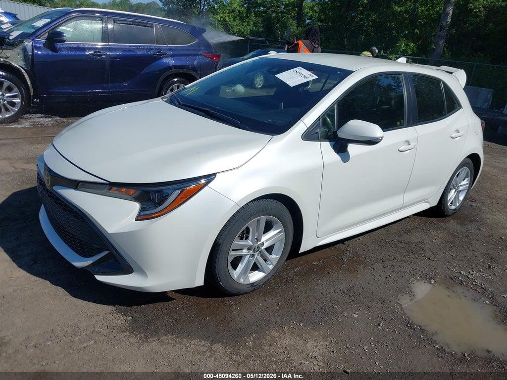 JTNK4RBE9K3029603 2019 TOYOTA COROLLA photo no. 2