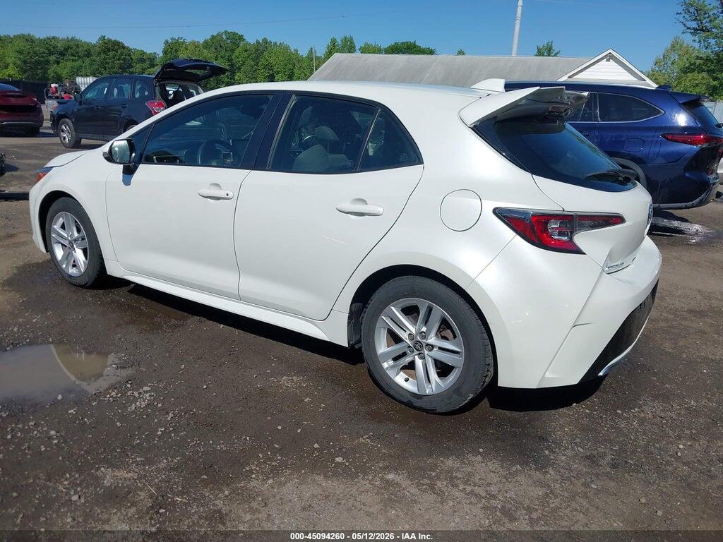 JTNK4RBE9K3029603 2019 TOYOTA COROLLA photo no. 3