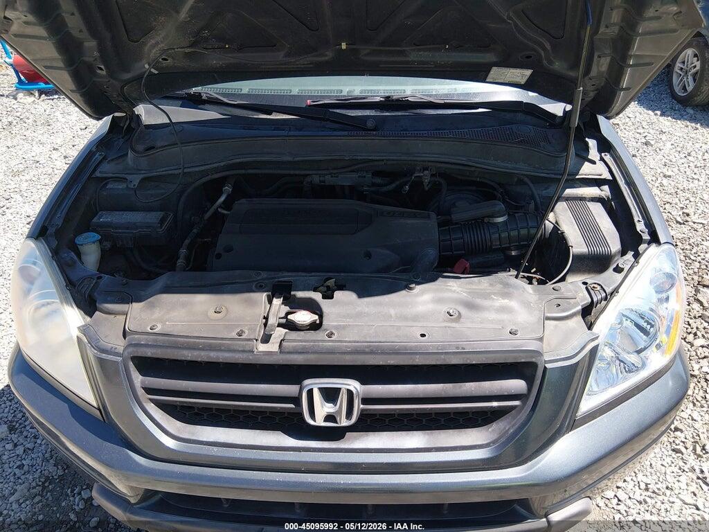2HKYF18463H602102 2003 HONDA PILOT photo no. 10