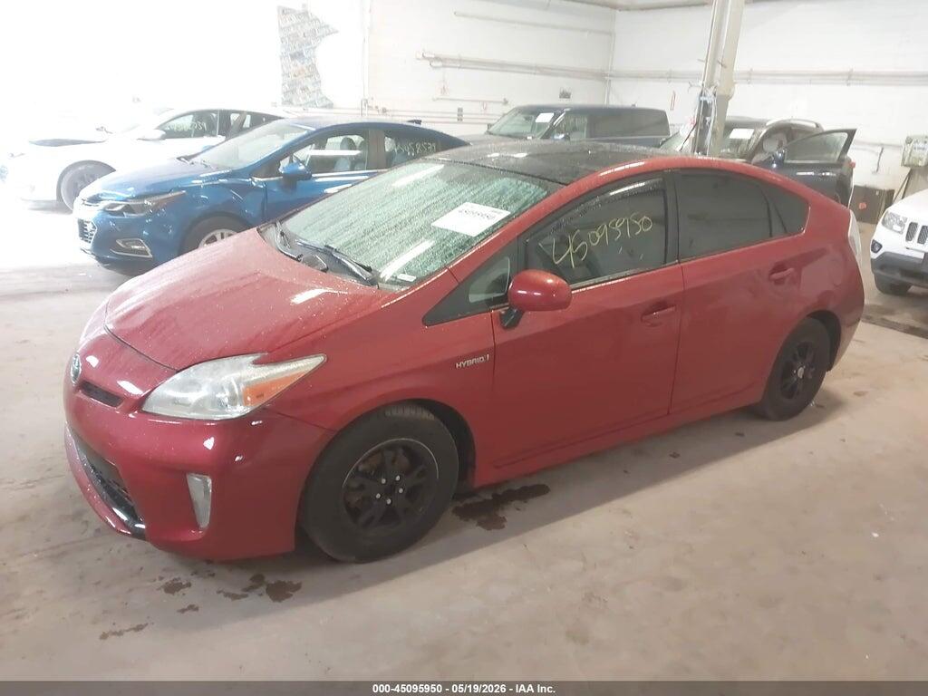 JTDKN3DU0D1680894 2013 TOYOTA PRIUS photo no. 2
