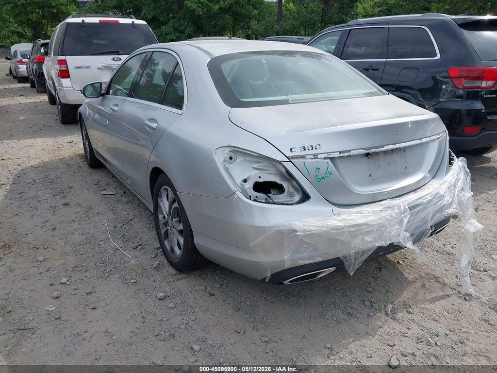 55SWF4JB5GU111752 2016 MERCEDES-BENZ C 300 photo no. 3
