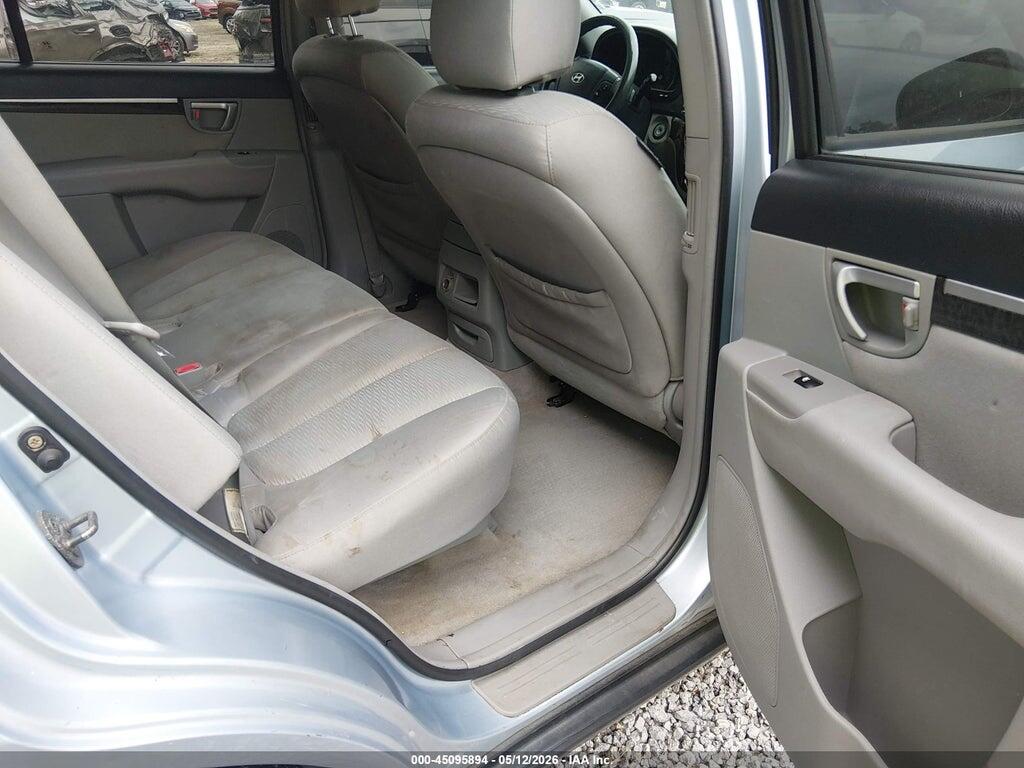 5NMSG13DX7H083178 2007 HYUNDAI SANTA FE photo no. 8