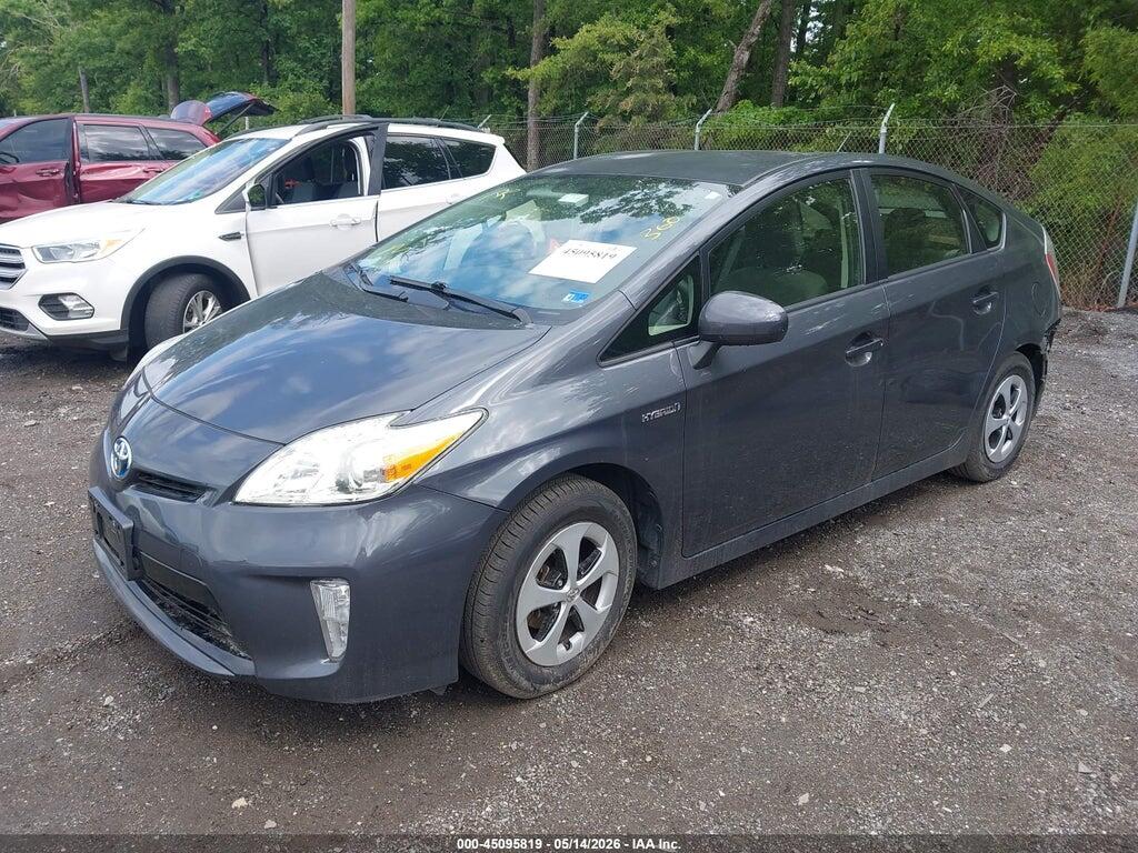 JTDKN3DU3C1521656 2012 TOYOTA PRIUS photo no. 2