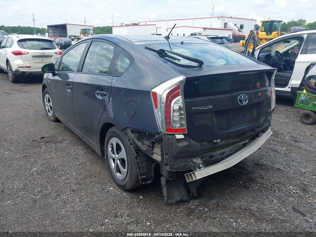 JTDKN3DU3C1521656 2012 TOYOTA PRIUS photo no. 3