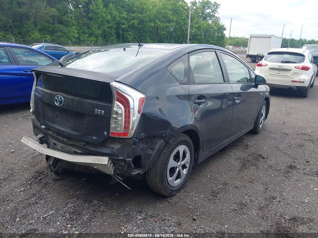 JTDKN3DU3C1521656 2012 TOYOTA PRIUS photo no. 4