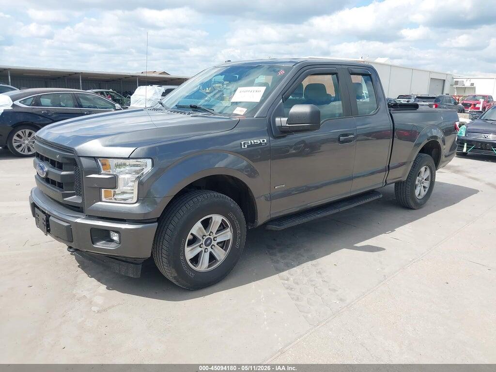1FTEX1EP0HFC19353 2017 FORD F-150 photo no. 2