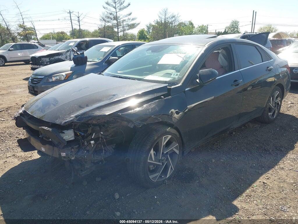 KMHLS4DGXSU895901 2025 HYUNDAI ELANTRA photo no. 2