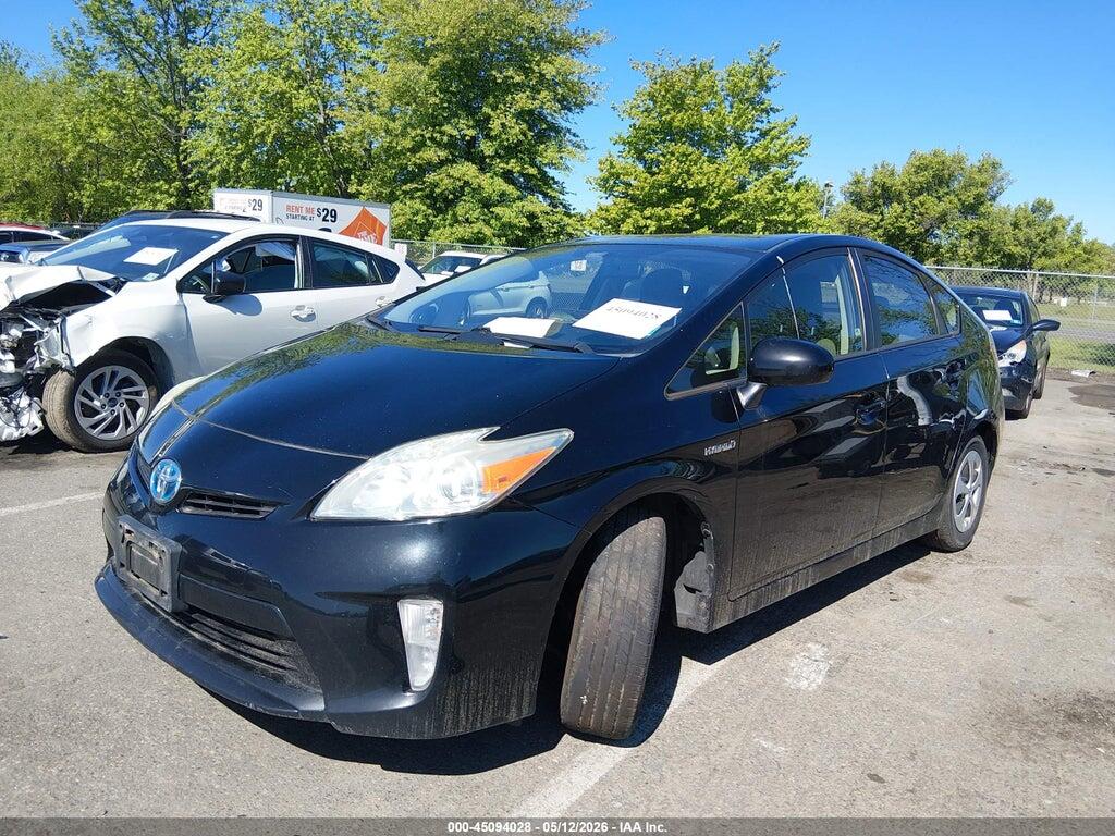JTDKN3DU8E1758694 2014 TOYOTA PRIUS photo no. 2