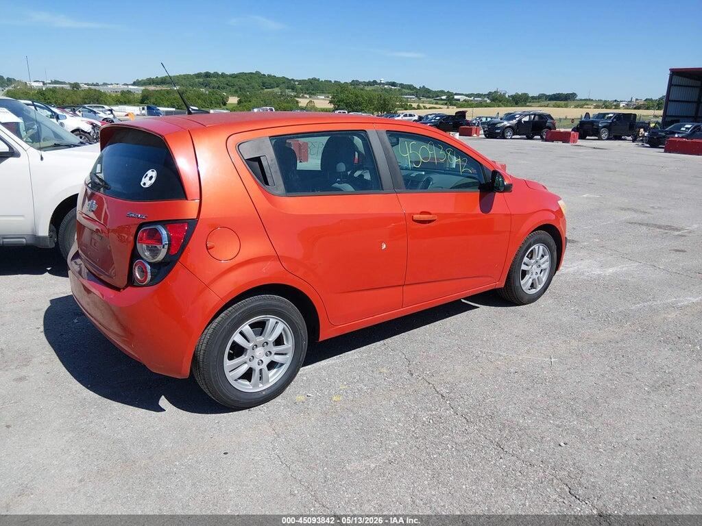 1G1JA6SH5C4111172 2012 CHEVROLET SONIC photo no. 4
